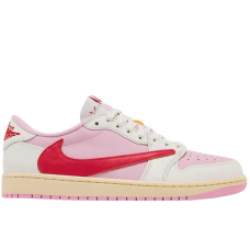 Air Jordan 1 Low x Travis Scott Sail Tropical Pink