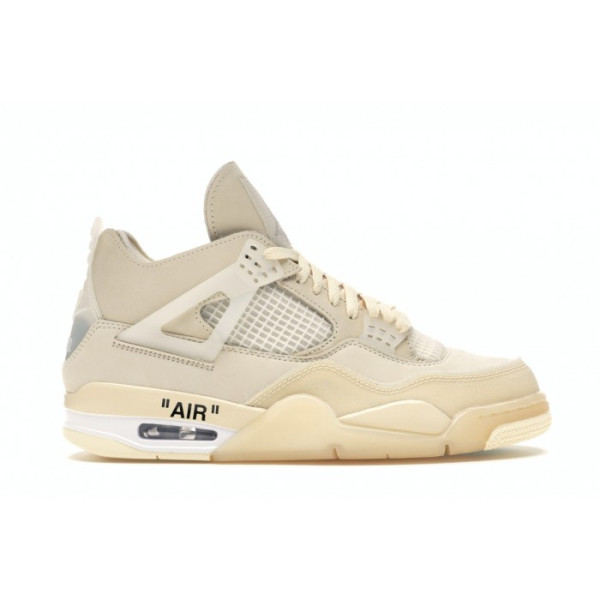 NIKE Air Jordan 4 X Off White Sail