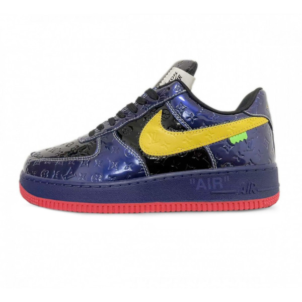 NIKE Air Force 1 Low x Louis Vuitton Blue Yellow