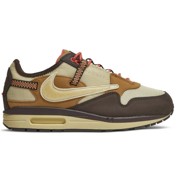 NIKE Air Max 1 Travis Scott Cactus Jack Baroque Brown