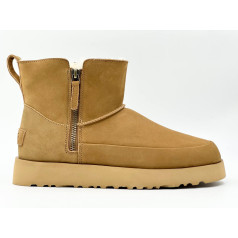 Classic Zip Mini Suede Boot