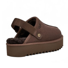 Goldenstar Clog Platform Chocolate