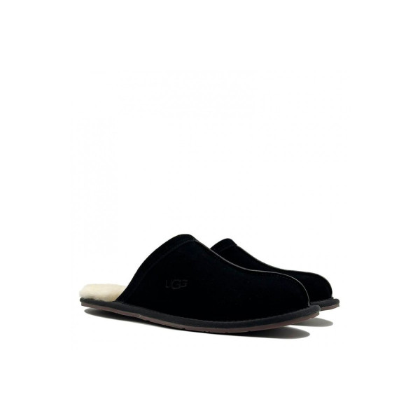 Man Scuff Slipper Black