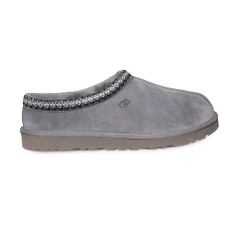 Man Tasman Slippers Dark Grey