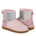 Classic Mini Sparkle Boot Seashell Pink