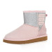 Classic Mini Sparkle Boot Seashell Pink