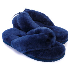 FLUFF FLIP FLOP II Navy blue