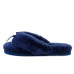 FLUFF FLIP FLOP II Navy blue