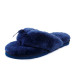 FLUFF FLIP FLOP II Navy blue