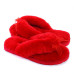 FLUFF FLIP FLOP II Red