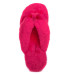 FLUFF FLIP FLOP II Rose Red