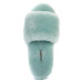 Fluff Slide Slippers Lake Blue