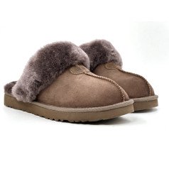 Man Slippers Scufette Chocolate