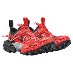 Balenciaga Hike Sneaker Red Black