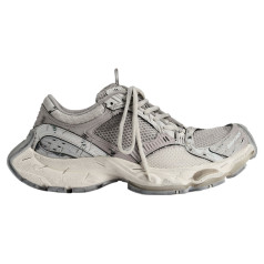 Balenciaga Stapler Sneaker Beige Grey