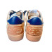 Golden Goose Ball Star in Aged Nappa with Green Leather Star and Blue Heel Tab