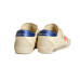 Golden Goose Superstar Suede Star and Metallic Leather Heel Tab