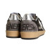 Golden Goose Ball Star Black Glitter Grey White