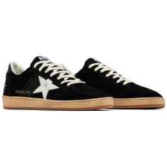 Golden Goose Ball Star Black White
