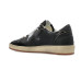 Golden Goose Ball Star in Nappa with Gold Glitter Star and Black Heel Tab