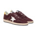 Golden Goose Ball Star in Chocolate Nubuk with Leather Star and Heel Tab