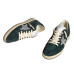 Golden Goose Ball Star in Green suede with Silver glitter star