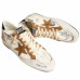 Golden Goose Ball Star Something Specia with Brown Star and Black Heel Tab