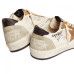 Golden Goose Ball Star Something Specia with Brown Star and Black Heel Tab
