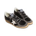 Golden Goose Ball Star with Metallic leather star and Glitter heel tab