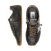 Golden Goose Marathon Speed with Black Leather Upper and Silver Star