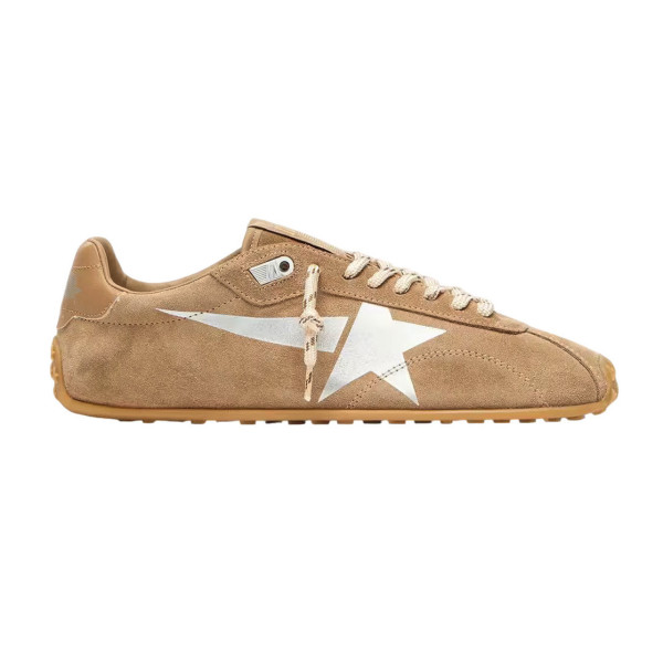 Golden Goose Marathon Speed with Tobacco Suede Upper and Silver Star