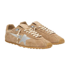 Golden Goose Marathon Speed with Tobacco Suede Upper and Silver Star