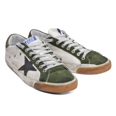 Golden Goose Superstar Black Star and Black Heel Tab