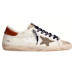 Golden Goose Superstar Olive Green Canvas Star