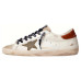 Golden Goose Superstar Olive Green Canvas Star