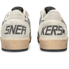 Golden Goose Superstar Ball Star and Glitter Heel Tab