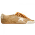 Golden Goose True-Star in Tobacco-Colored Suede