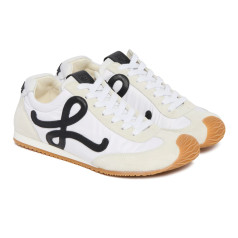 Loewe Ballet Runner White Black