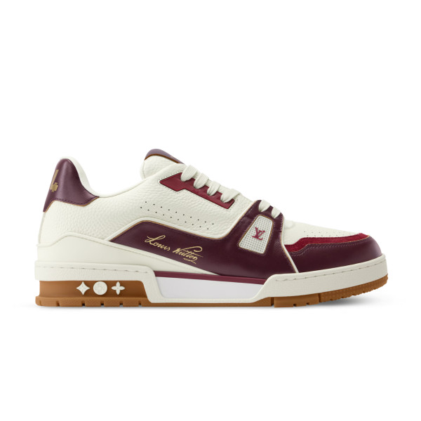 Louis Vuitton Trainer Low Bordeaux