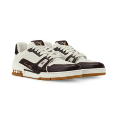 Louis Vuitton Trainer Low Brown