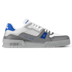 Louis Vuitton Trainer Low Grey Blue
