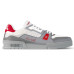 Louis Vuitton Trainer Low Grey Red