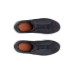 Zegna Triple Stitch Leather and Suede Navy Blue