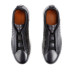 Zegna Triple Stitch Leather Black And Alligator