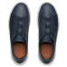 Zegna Triple Stitch Leather Blue