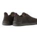 Zegna Triple Stitch Suede Dark Brown