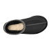 Tasman Slippers Leather Regen Black