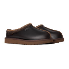 Tasman Slippers Leather Regen Ironwood