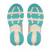 On Cloudsolo x LOEWE Sand Turquoise